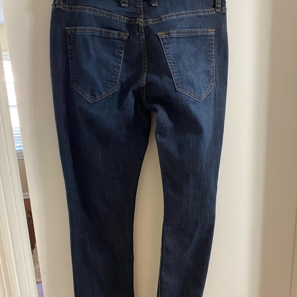 Michael Kors Dark Blue Straight Leg Jeans